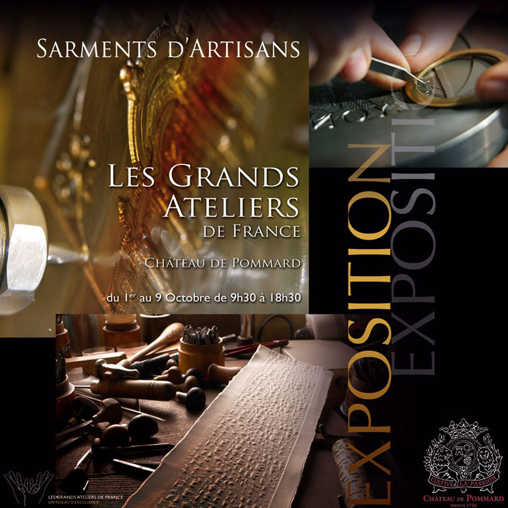 « Sarments d'Artisans », les Grands Ateliers de France au Château de Pommard