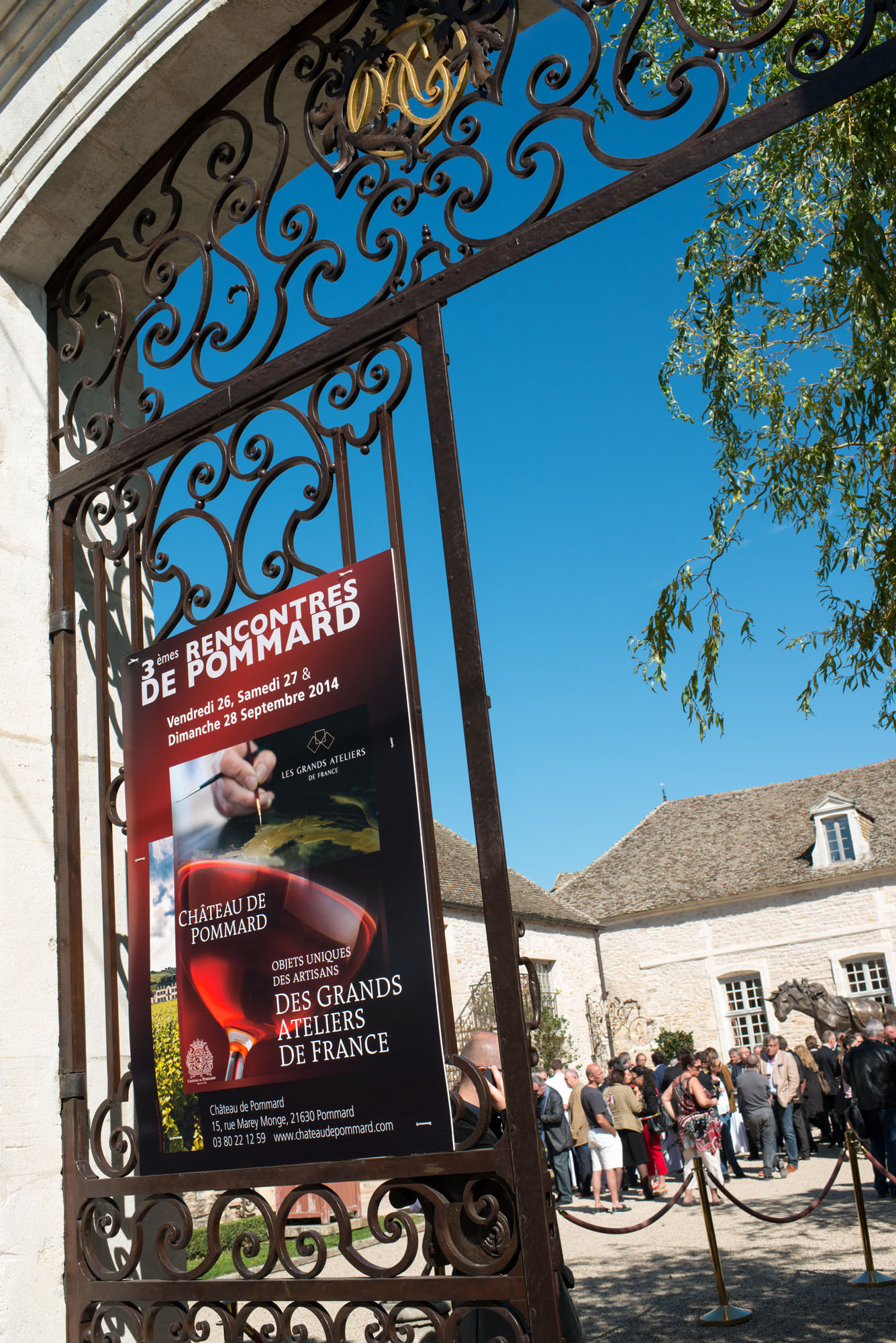 Vernissage de l'exposition "Les 3ème Rencontres de Pommard"